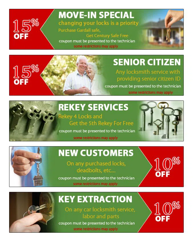 Neighborhood Locksmith Services Carpentersville, IL 847-423-4288 - coupon-cont-68-25mod