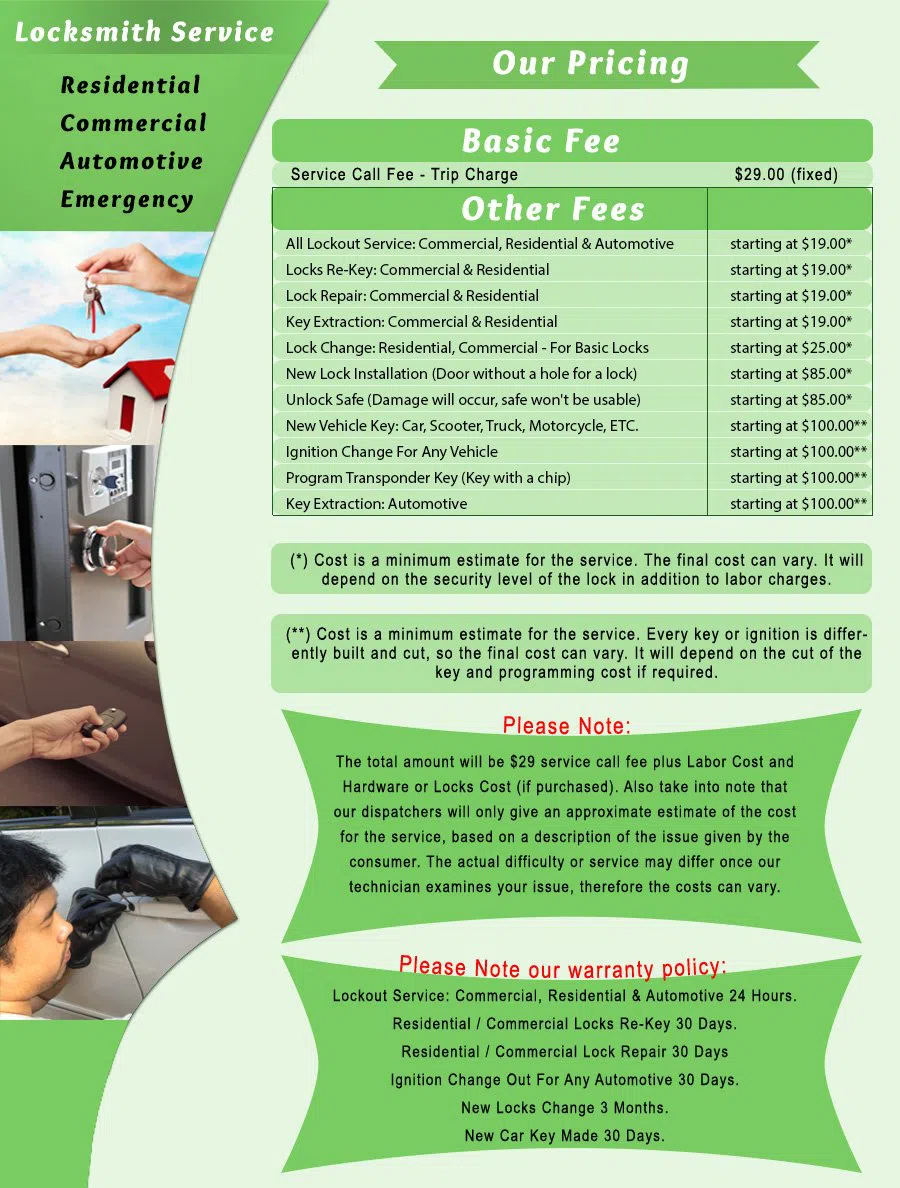 Neighborhood Locksmith Services Carpentersville, IL 847-423-4288